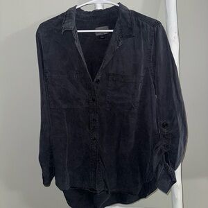 Banana Republic Charcoal Gray Shirt